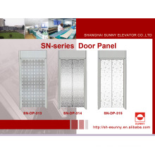 Panel de puerta de ascensor con patrón de hoja de arce (SN-DP-313)